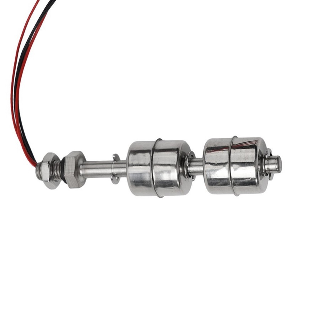 100mm Stainless Steel Double Ball Float Switch Water Level Sensor Controller