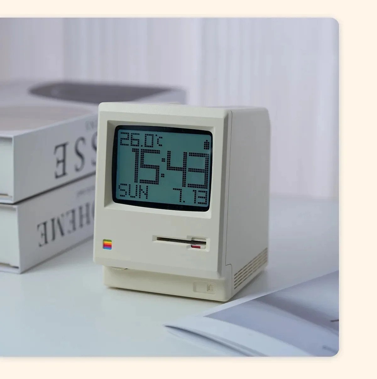 60 hours Standby Retro Alarm Clock Wake-Up Artifact Decor Creativity Clock