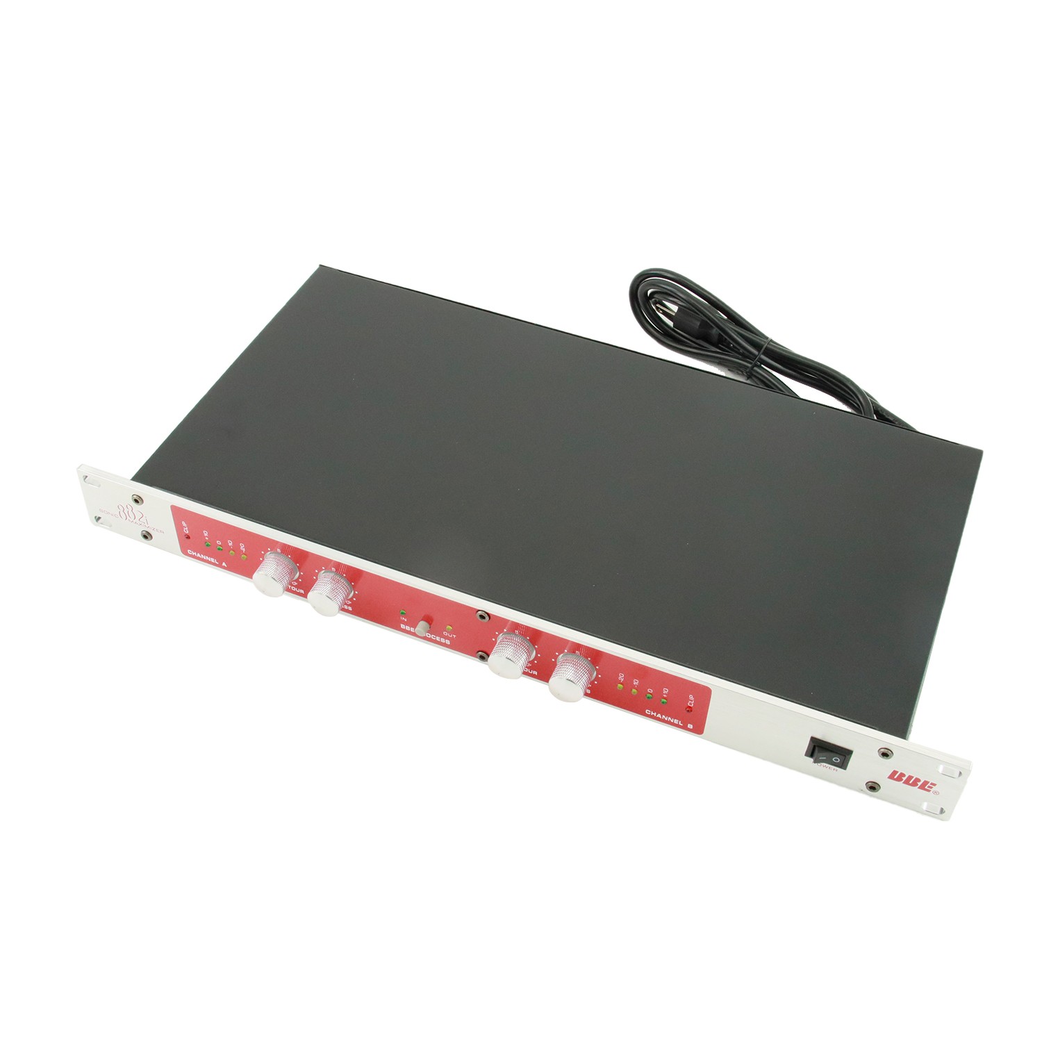 882i BBE Sonic Maximizer Rackmount Unit 1U With XLR Cables NEW US