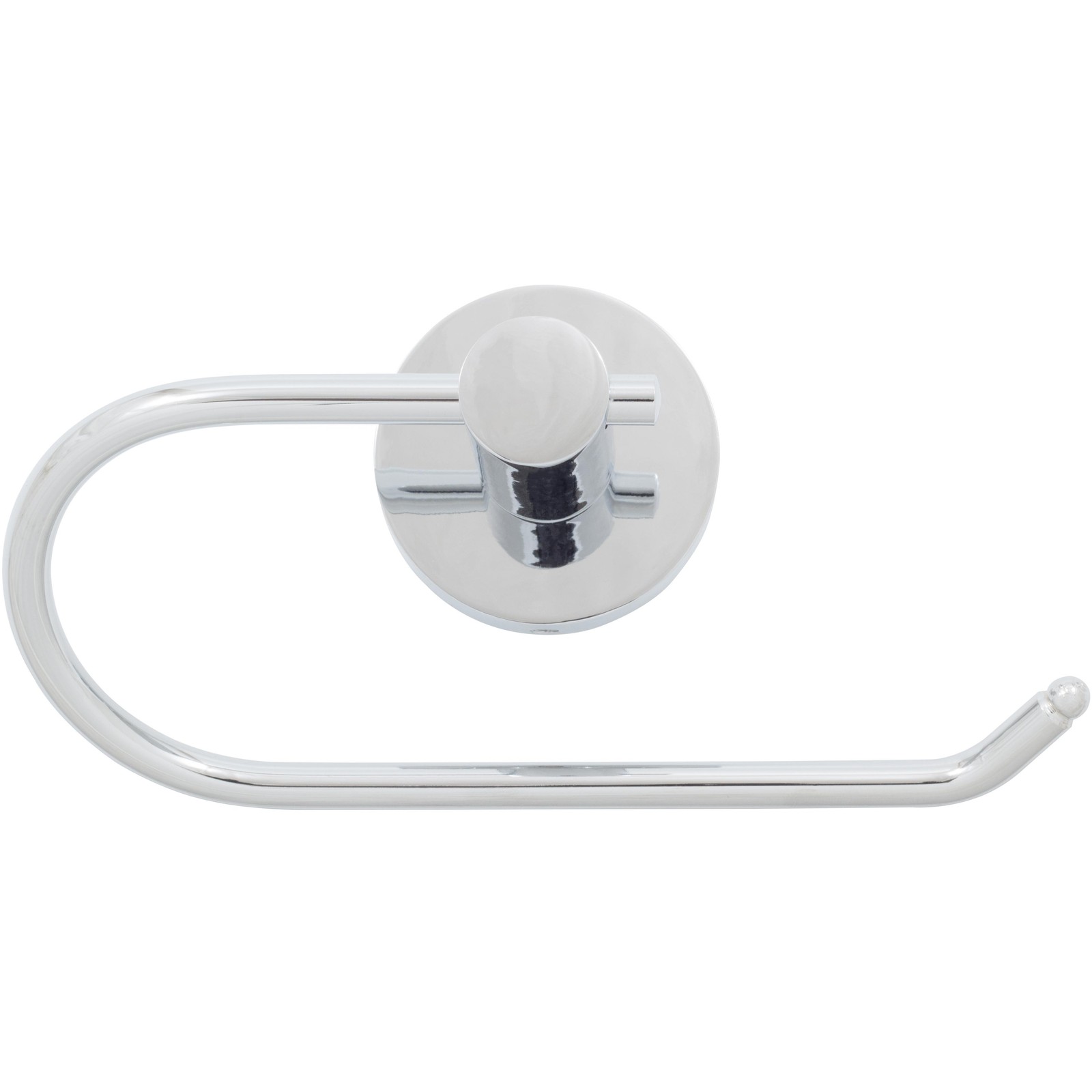 Zurich Euro Paper Holder, Polished Chrome by Stone Harbor Hardware