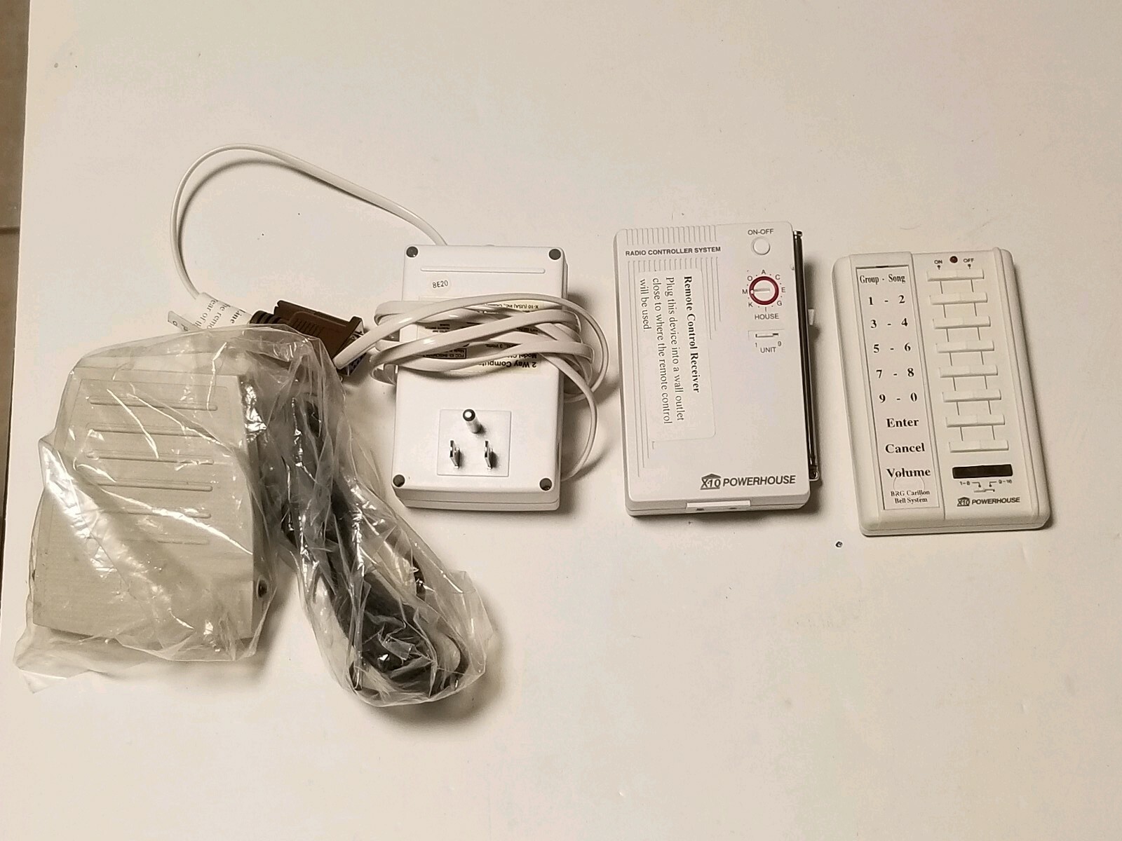 Powerhouse Transceiver RR501 w/ Remote, Interface Cable, & Foot Pedal