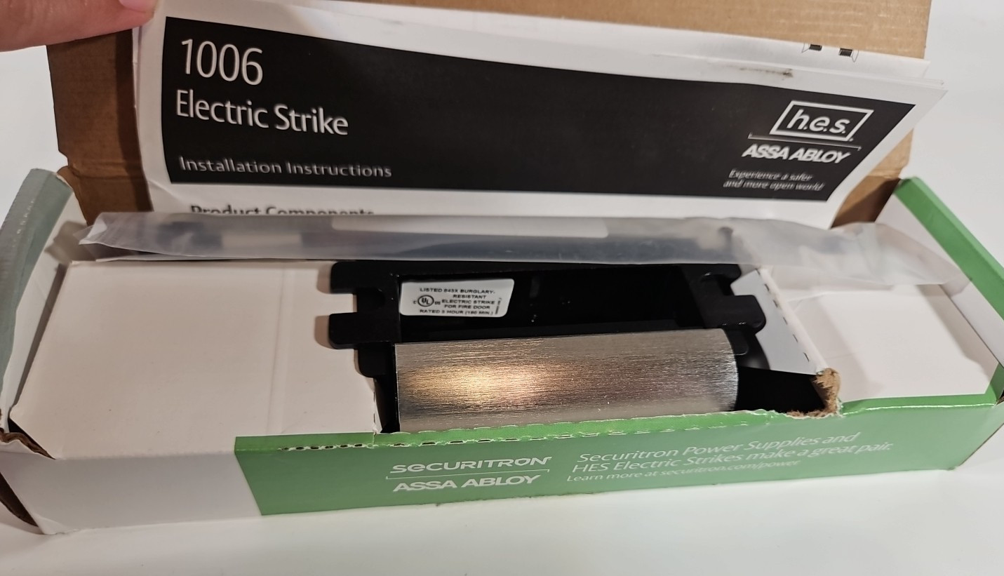 HES 1006CLB 12/24D 630 Latchbolt Electric Strike Body Complete Pac