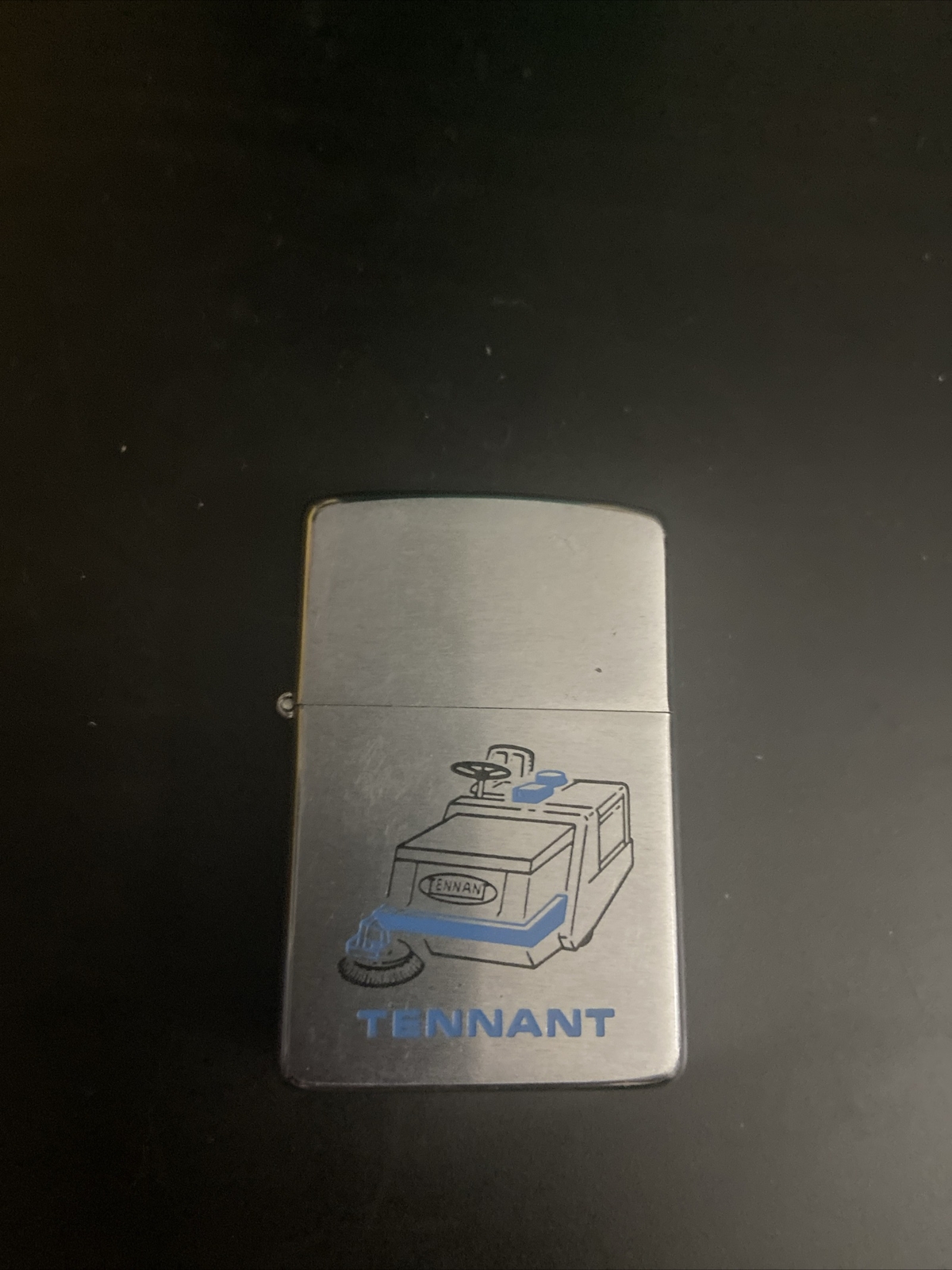 Japan Zippo Oil Lighter 1981 Enterprise Tennant Zippo