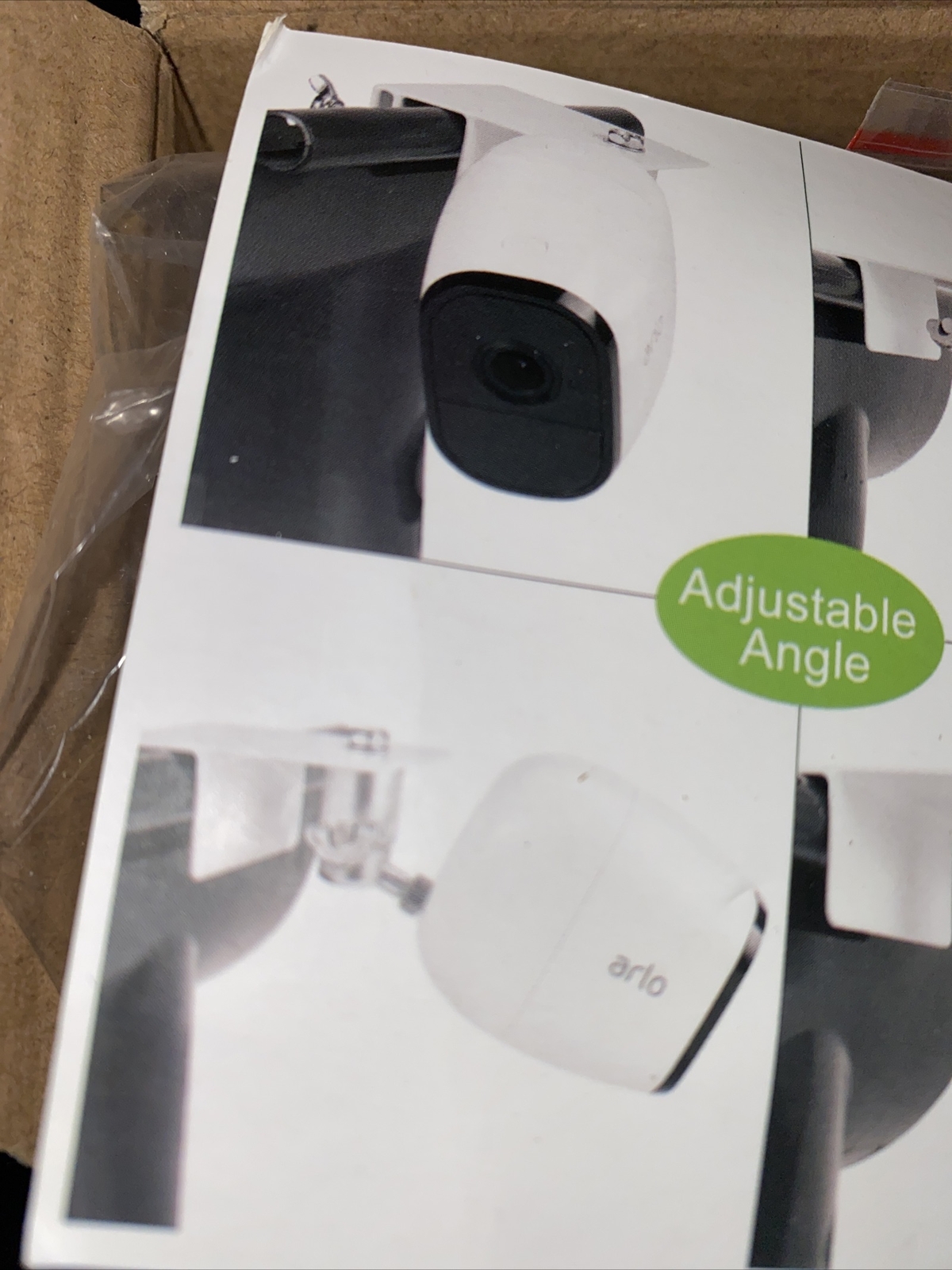 2 New Gutter Mount Bracket Protective Mount White