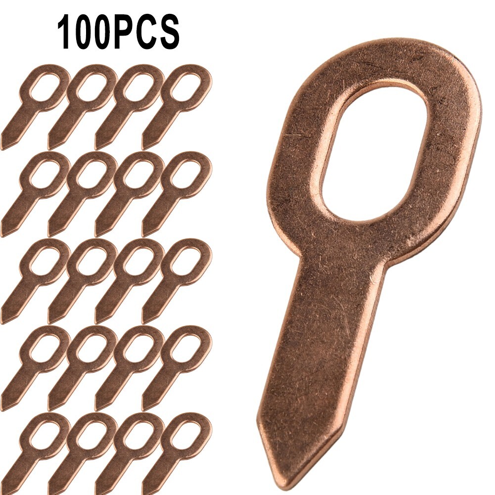 100PCS Dent Puller Rings Spot Welding Welder Car Body Panel Pulling Washer Tool