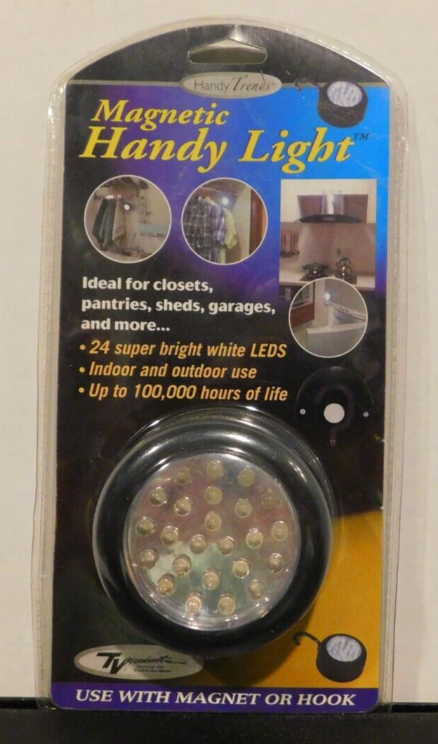 Handy Trends Magnetic Handy Light Hook or Magnetic NEW