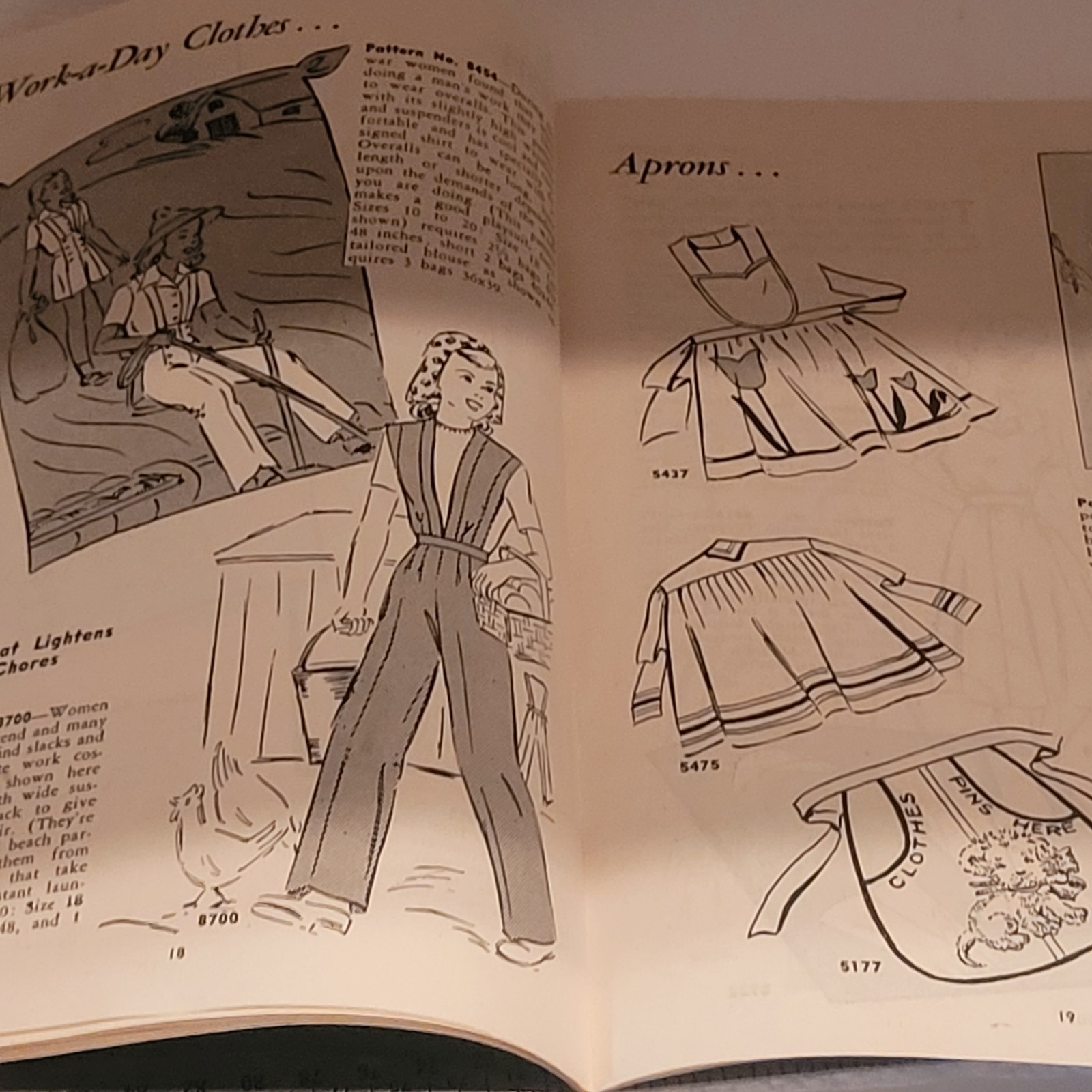VTG Mail Order M.O. Sewing Patterns 1940s Bag Magic