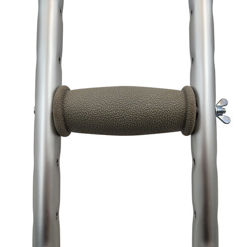 Underarm adjustable aluminum crutches, tall adult, 1pair