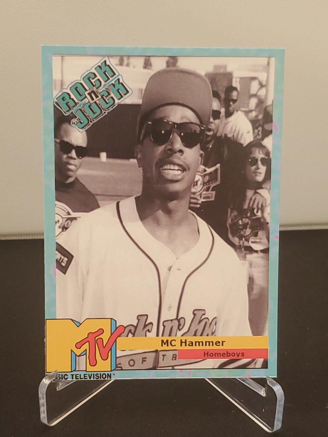 CUSTOM MTV Rock n Jock Softball MC Hammer Trading Card 2018 #24