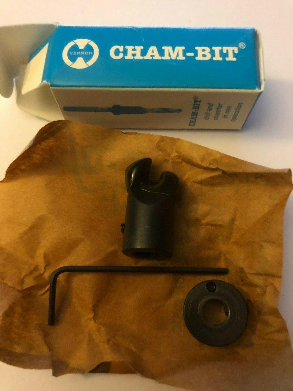 Vernon Devices Cham-Bit M6.6 90deg CCM0660, Drill Bit Chamfer Attachment **NEW**