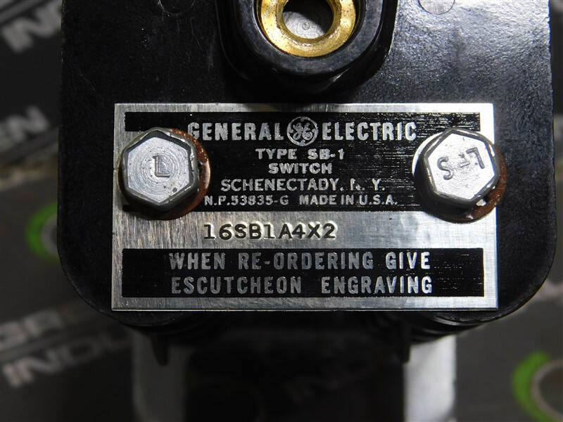 NEW General Electric 16SB1A7X2 Rotary Switch Type SB-1