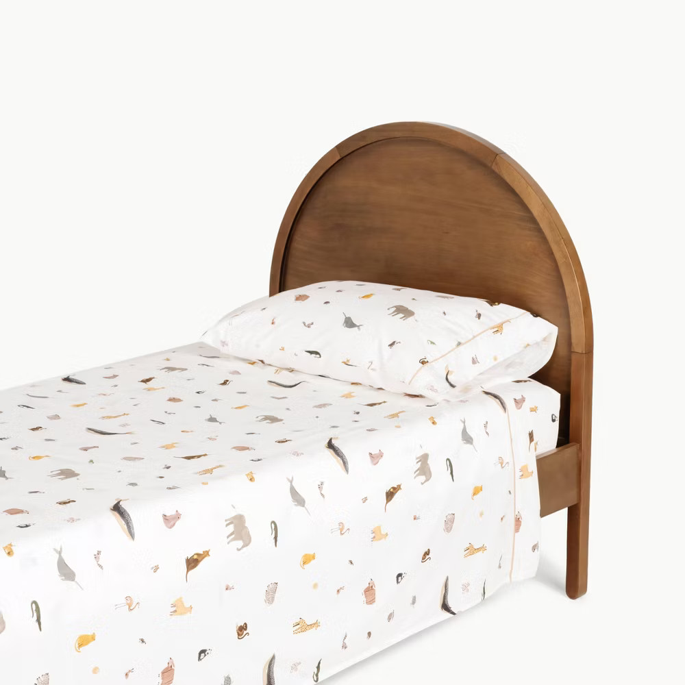 Gathre Menagerie Zoo Animals Sheet Set