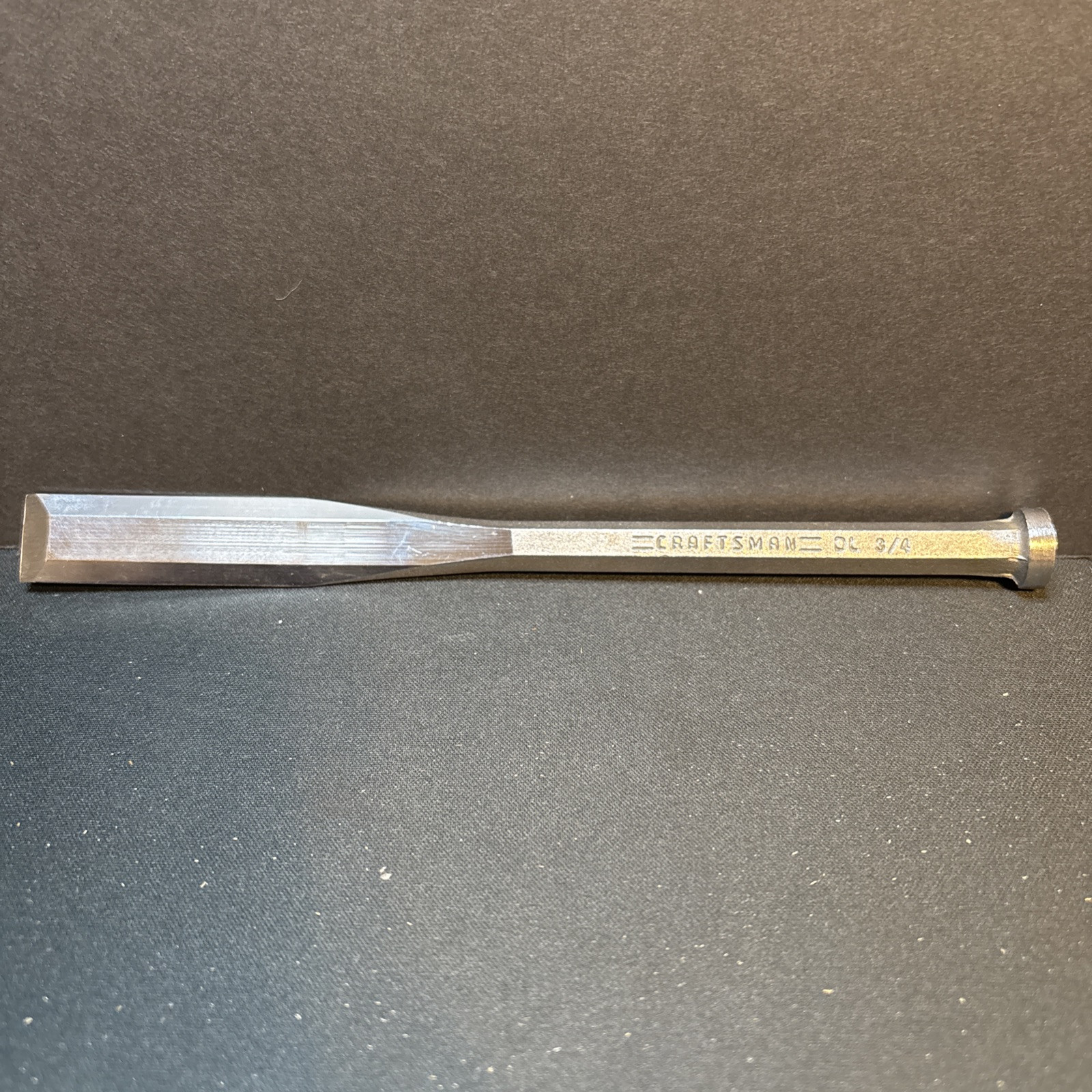 Craftsman All Steel Wood Woodworking Chisel  3/4” DL Logo Vintage Sears