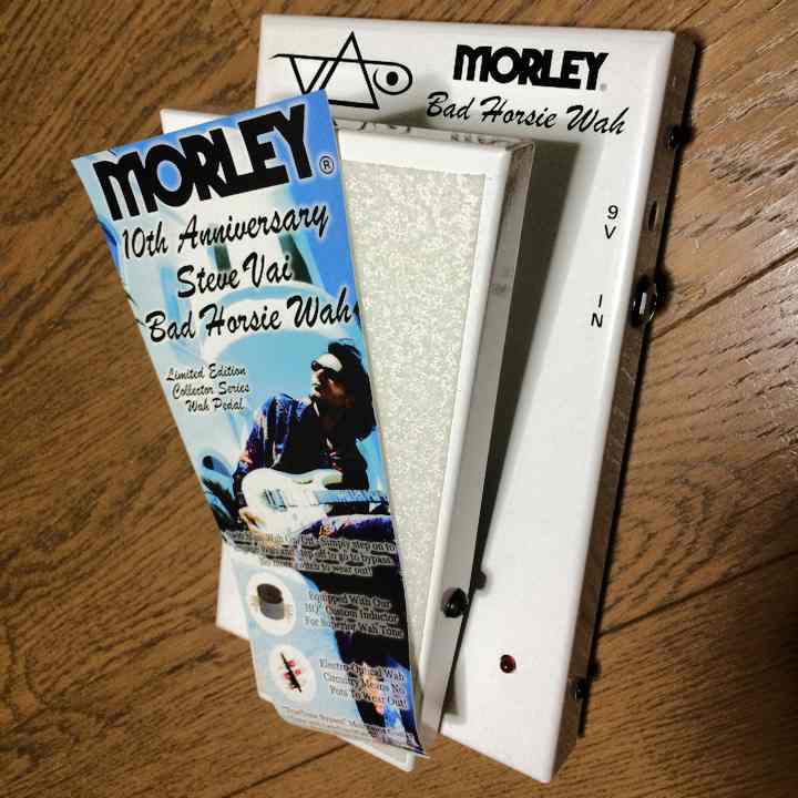 Very Rare! MORLEY Bad Horsie Wah Pedal VAI-10 Steve Vai 100 Limited Model