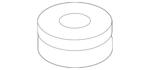 Genuine Land-Rover Range Rover Discovery Defender 110/90 Lower Insulator 572312