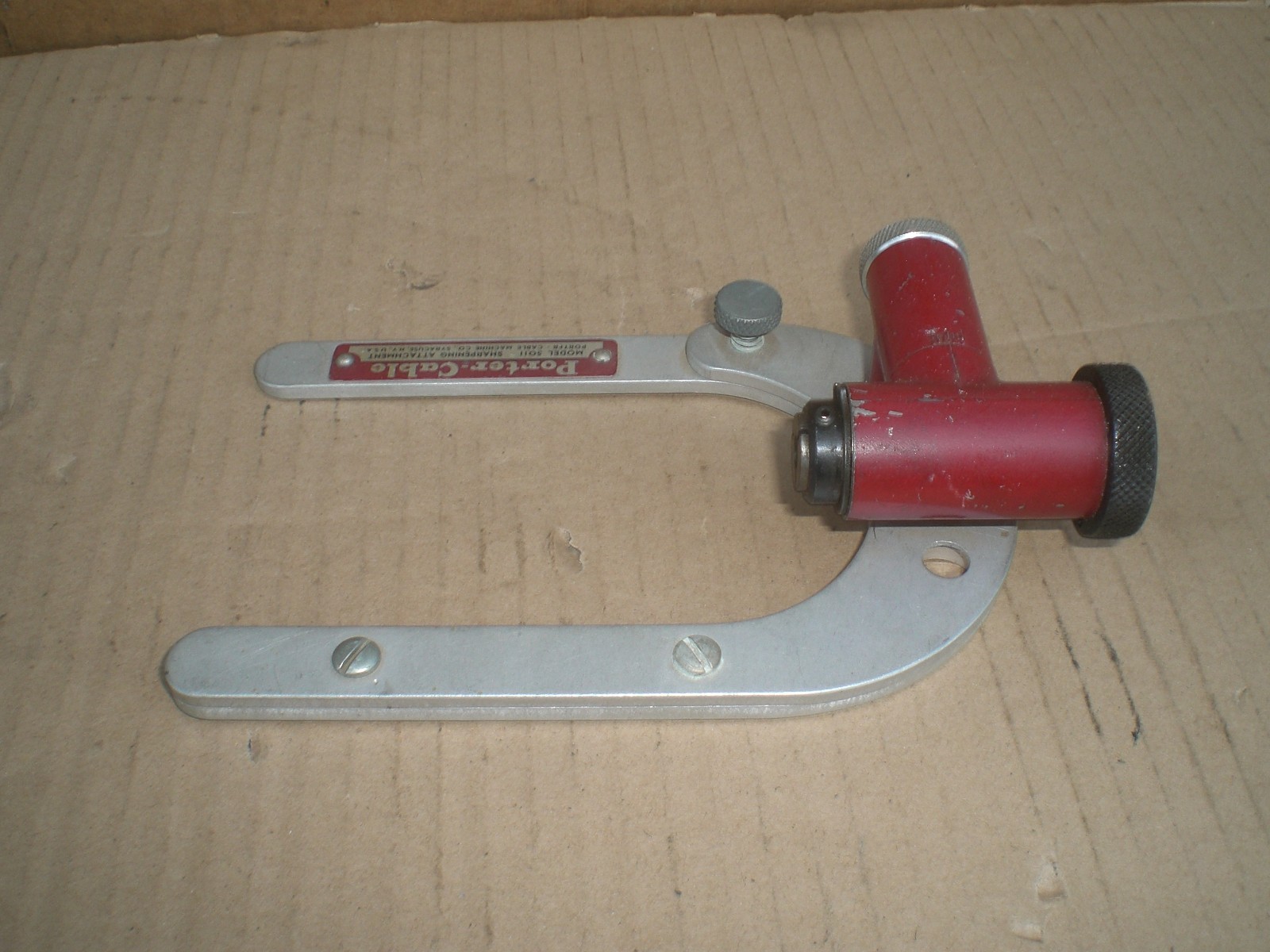 Vintage Porter Cable No. 5011 Sharpening Attachment
