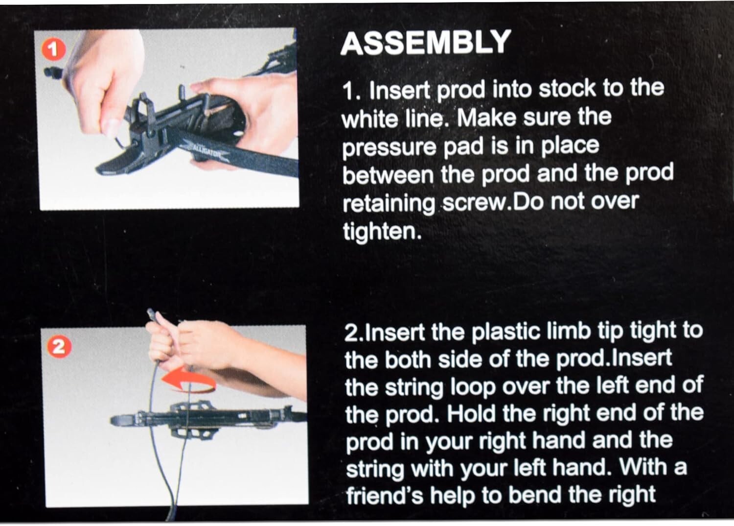 Cobra-System Self-Cocking-Pistol Crossbow 80 lbs 225 FPS