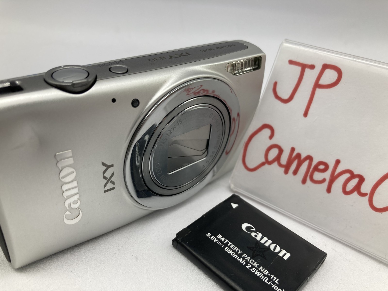 Excellent Canon IXY 630 silver PowerShot ELPH 340 HS IXUS 265 HS 4123