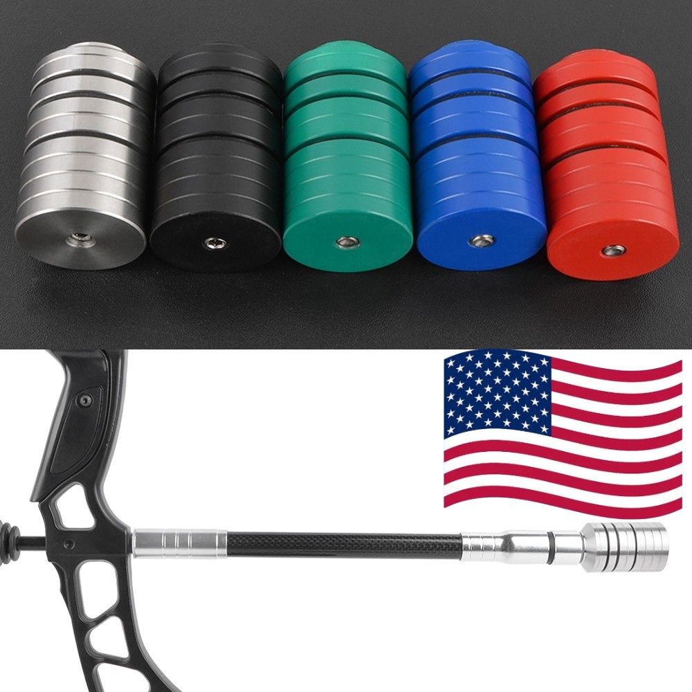 Archery Stabilizer Weight Balance Bar Freestyle Counterweight Compound Bow Hunt