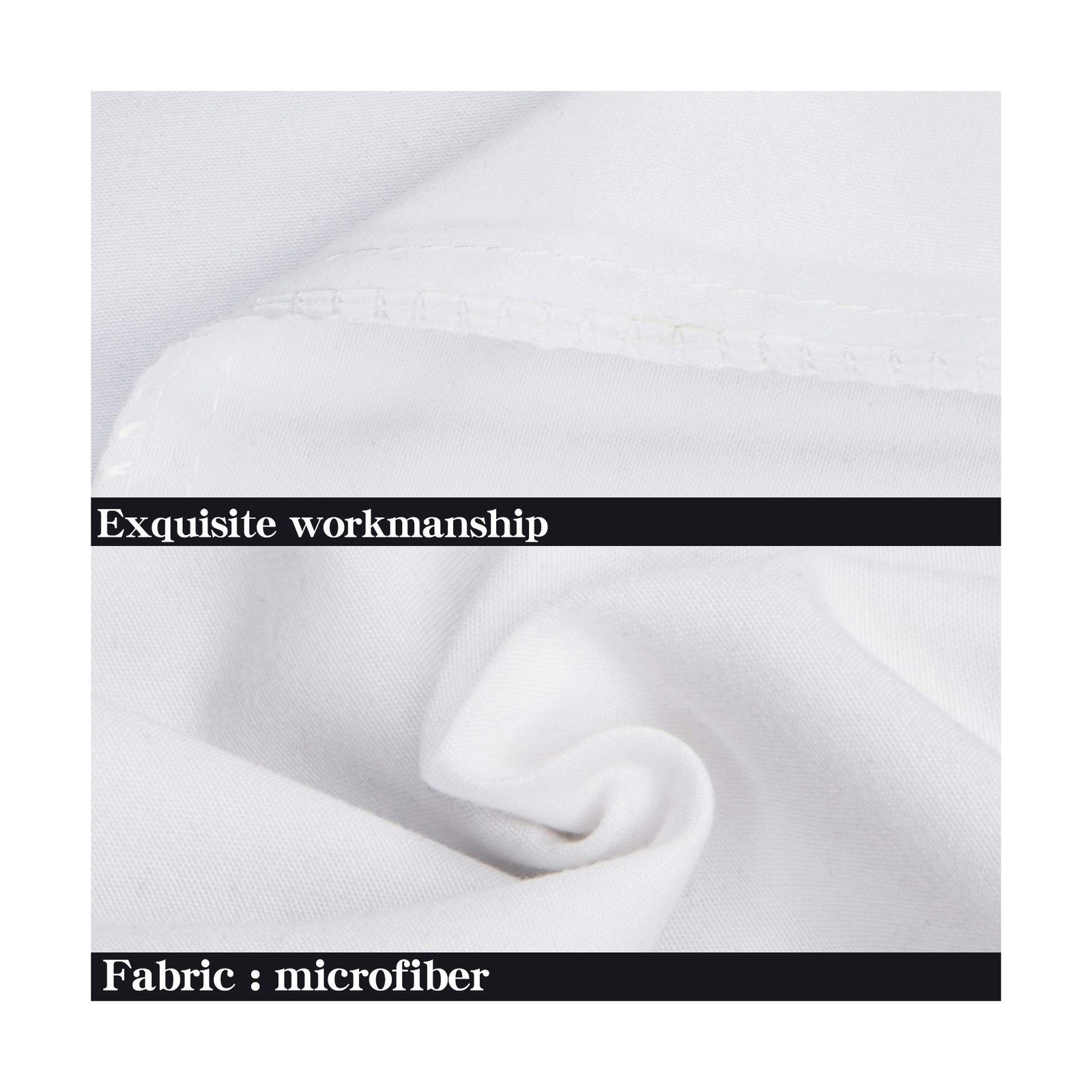 NTBAY Queen Pillowcase Set - 4 Pack Brushed Microfiber 20x30 Pillowcases - So...