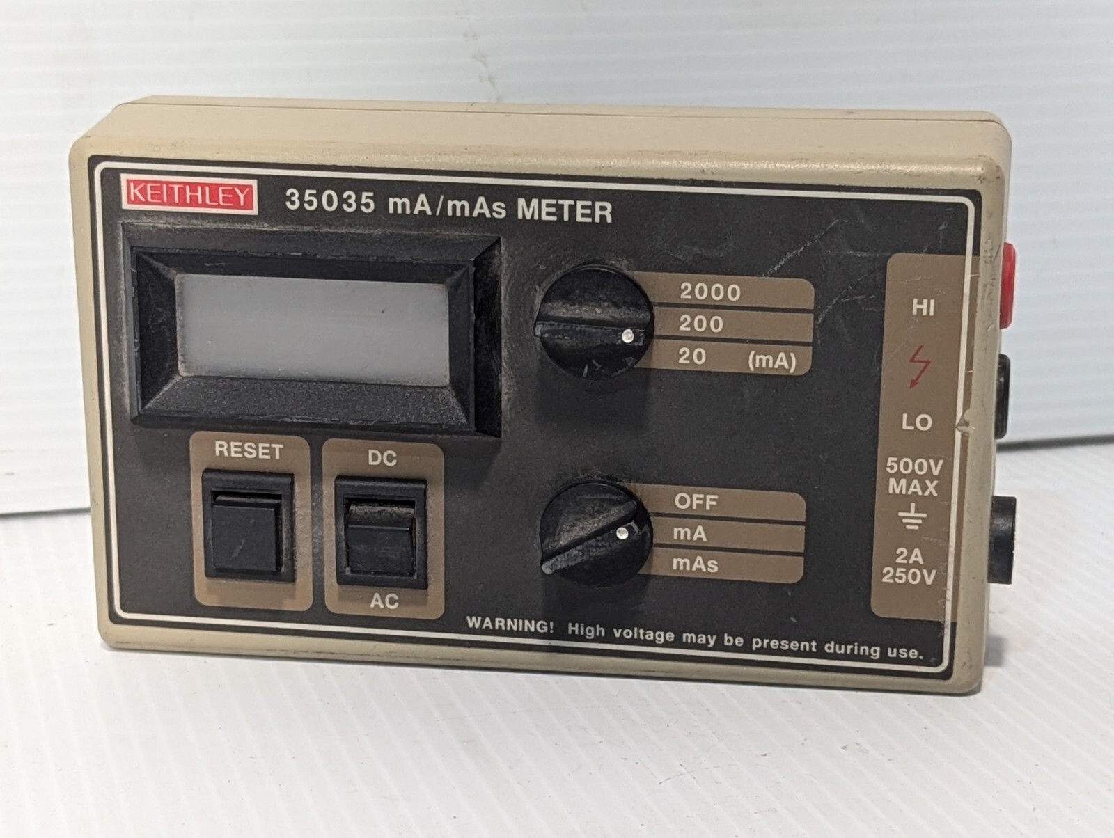 Keithley 35035 mA/mAs x-ray, meter calibration, tester, made in USA, free ship.