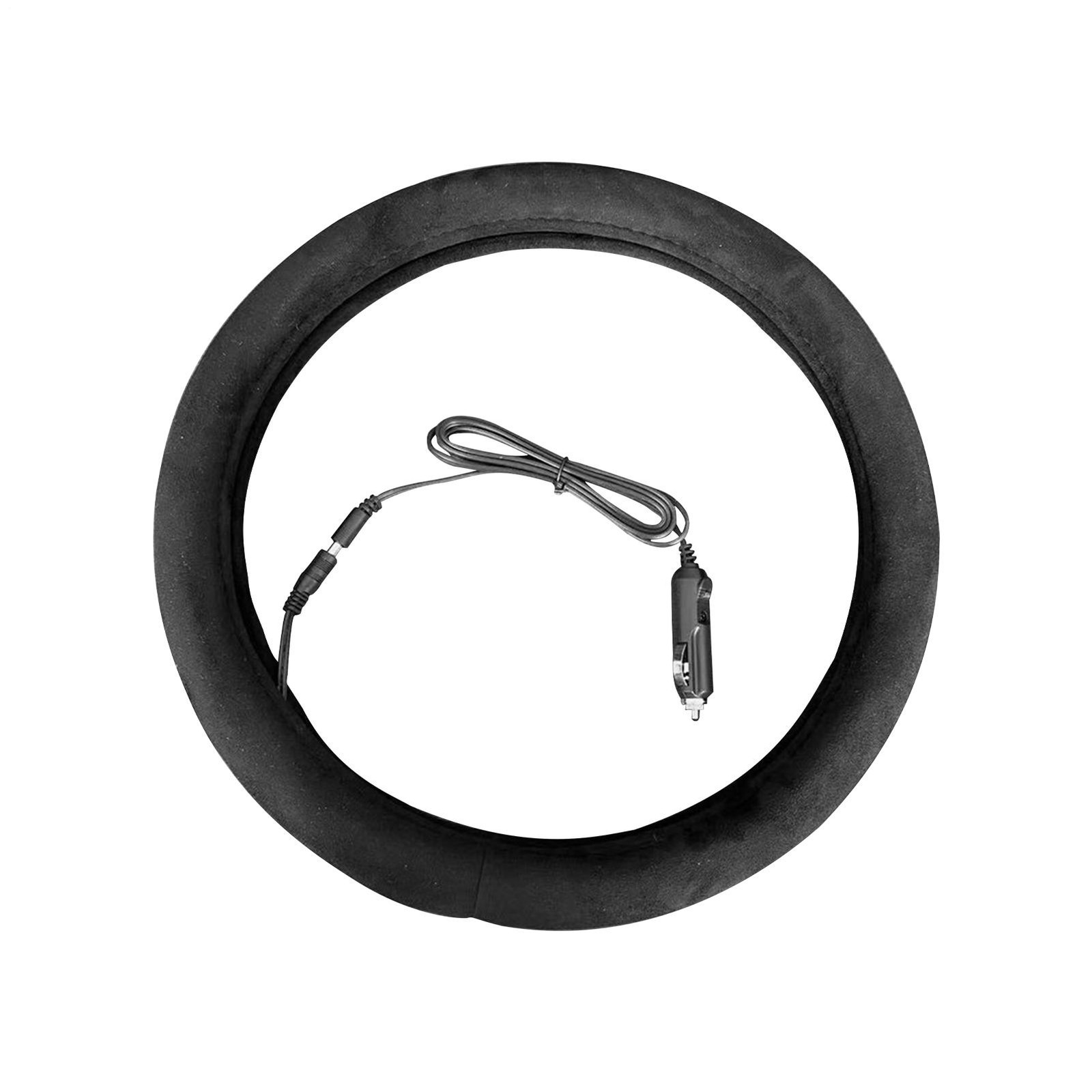 Steering Wheel Heater 12V Heated Soft Warm Breathable Auto Supplies Steering