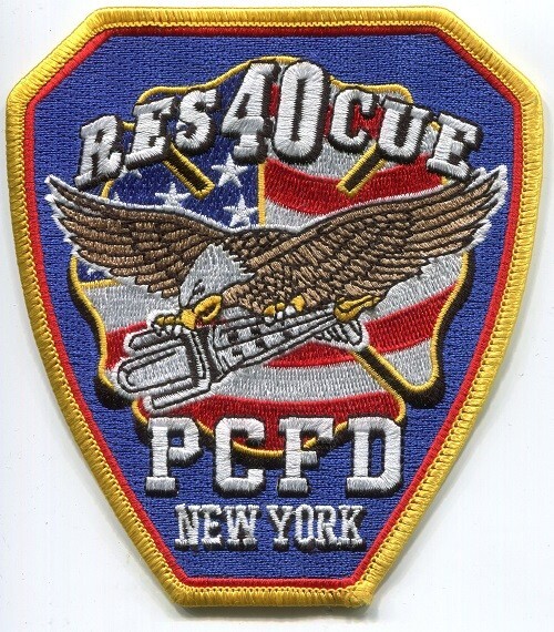 NEW YORK - Portchester - Rescue 40 [Shoulder Patch]