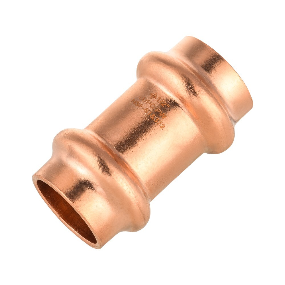 10 PCS EFIELD 1/2 " Press Fit Coupling with Stop, No Lead , Pro Pack