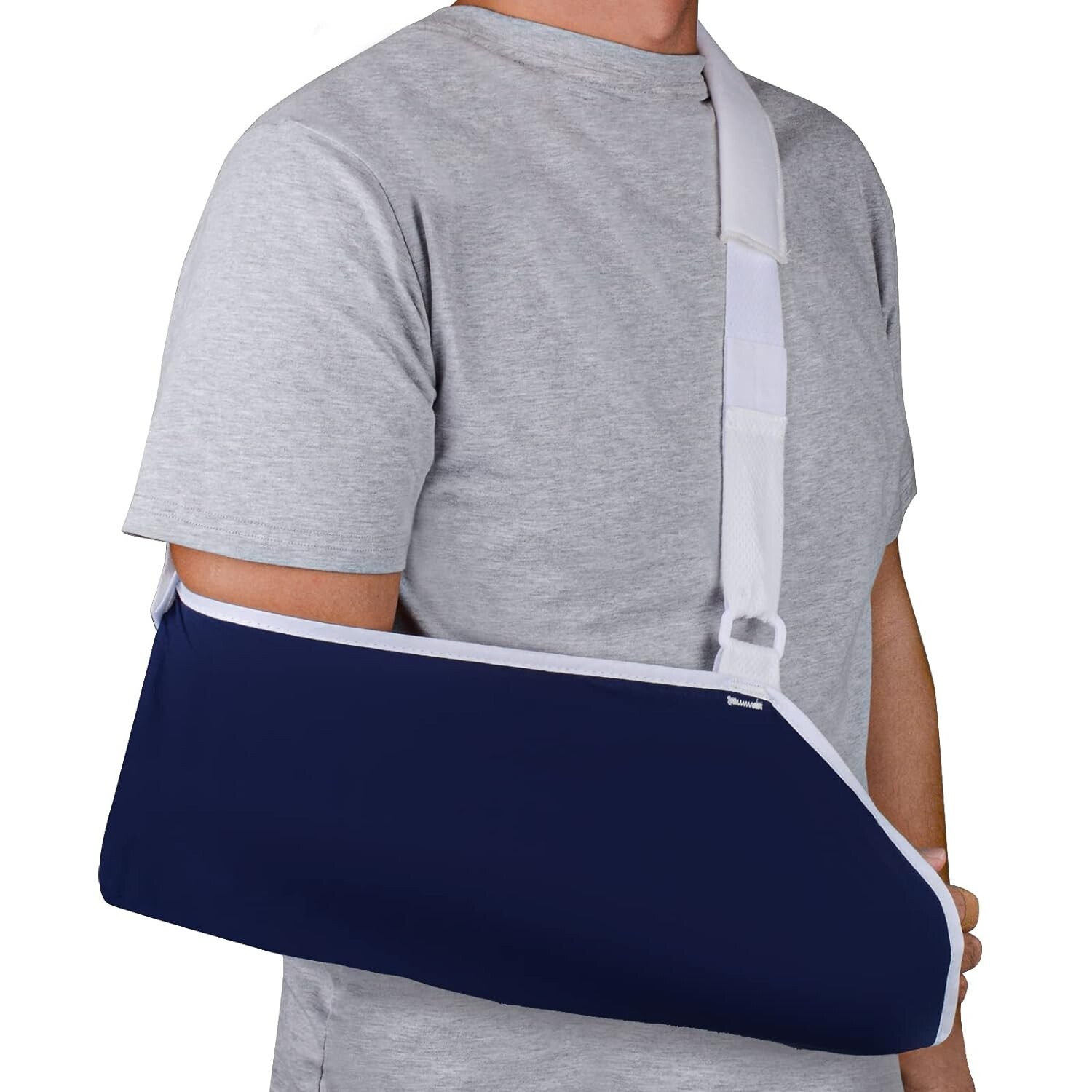 ARM SLING, Blue, Large, Lightweight and Breathable.  17 3/4" Long