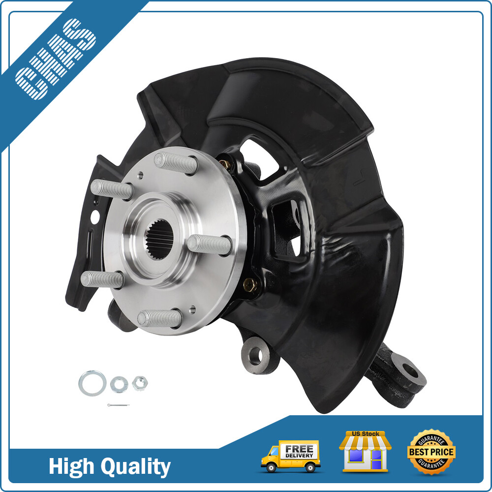 Front Left Steering Knuckle & Wheel Hub Bearing Fits Hyundai Sonata 2011-2013