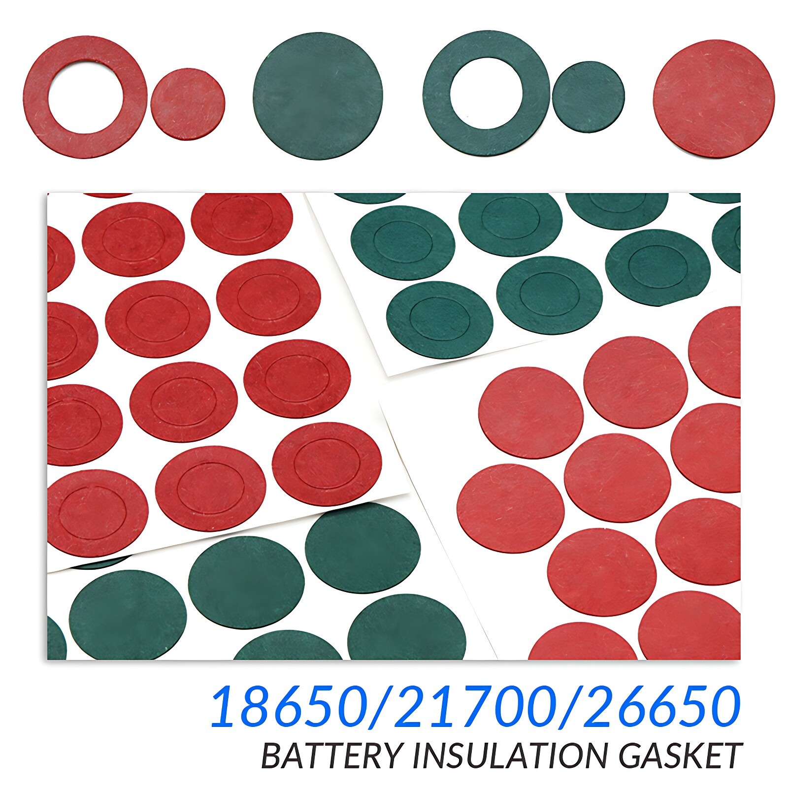 Insulation Gasket Adhesive Barley Paper Cardboard for 18650 21700 26650 Battery