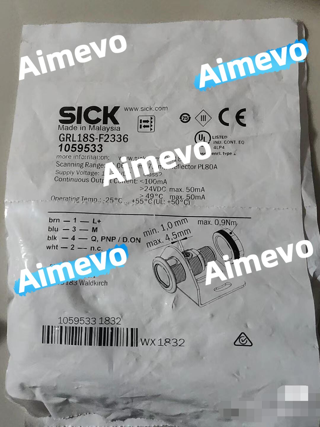 1pc NEW SICK GRL18S-F2336 1059533 photoelectric switch #V3YA CH