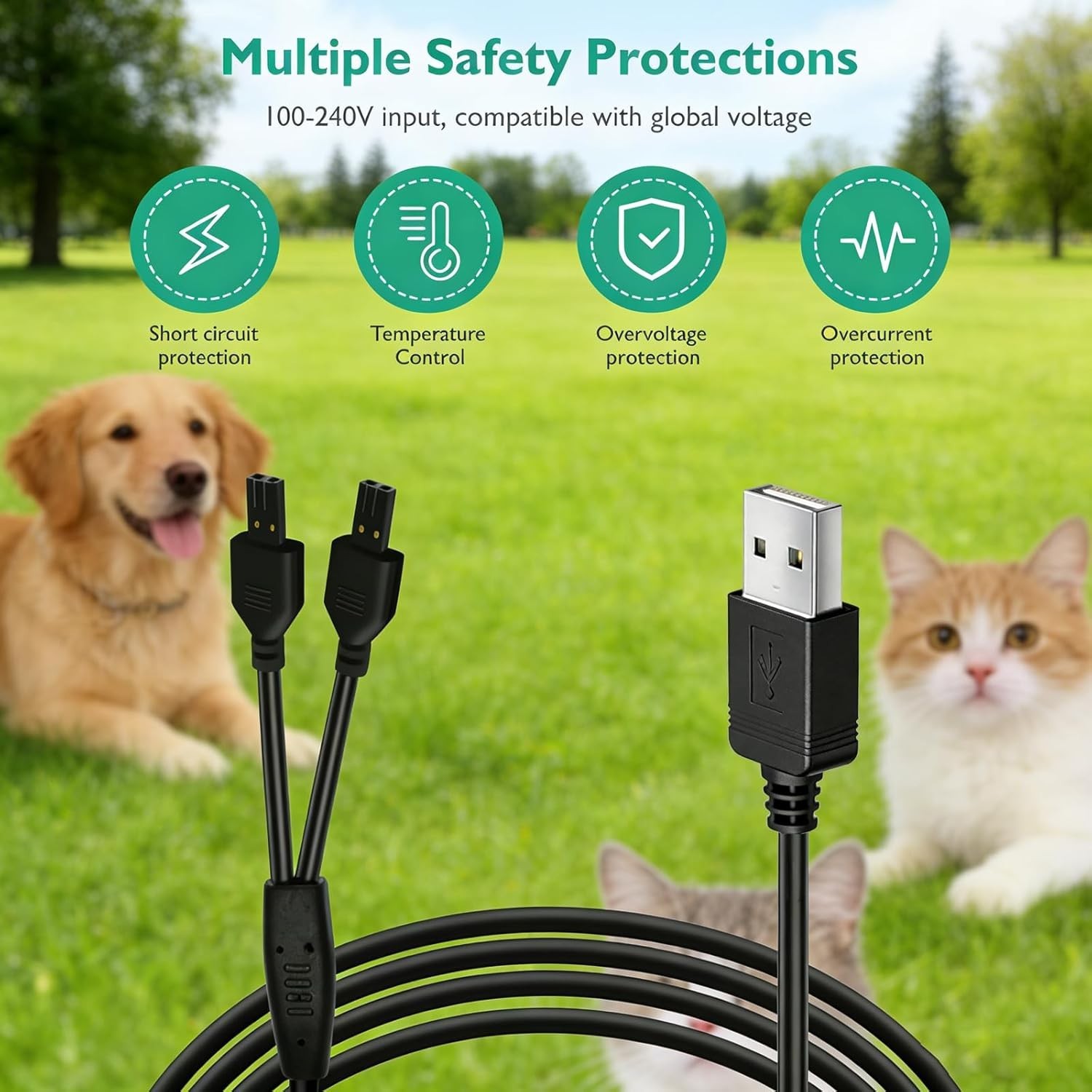 PetSafe Collar Charger Replacement – USB for Remote Trainer