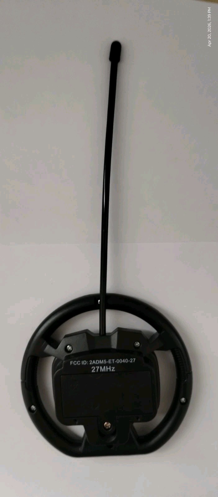 HELLO KITTY REMOTE CONTROL CAR PINK BLACK STEERING WHEEL CONTROLLER