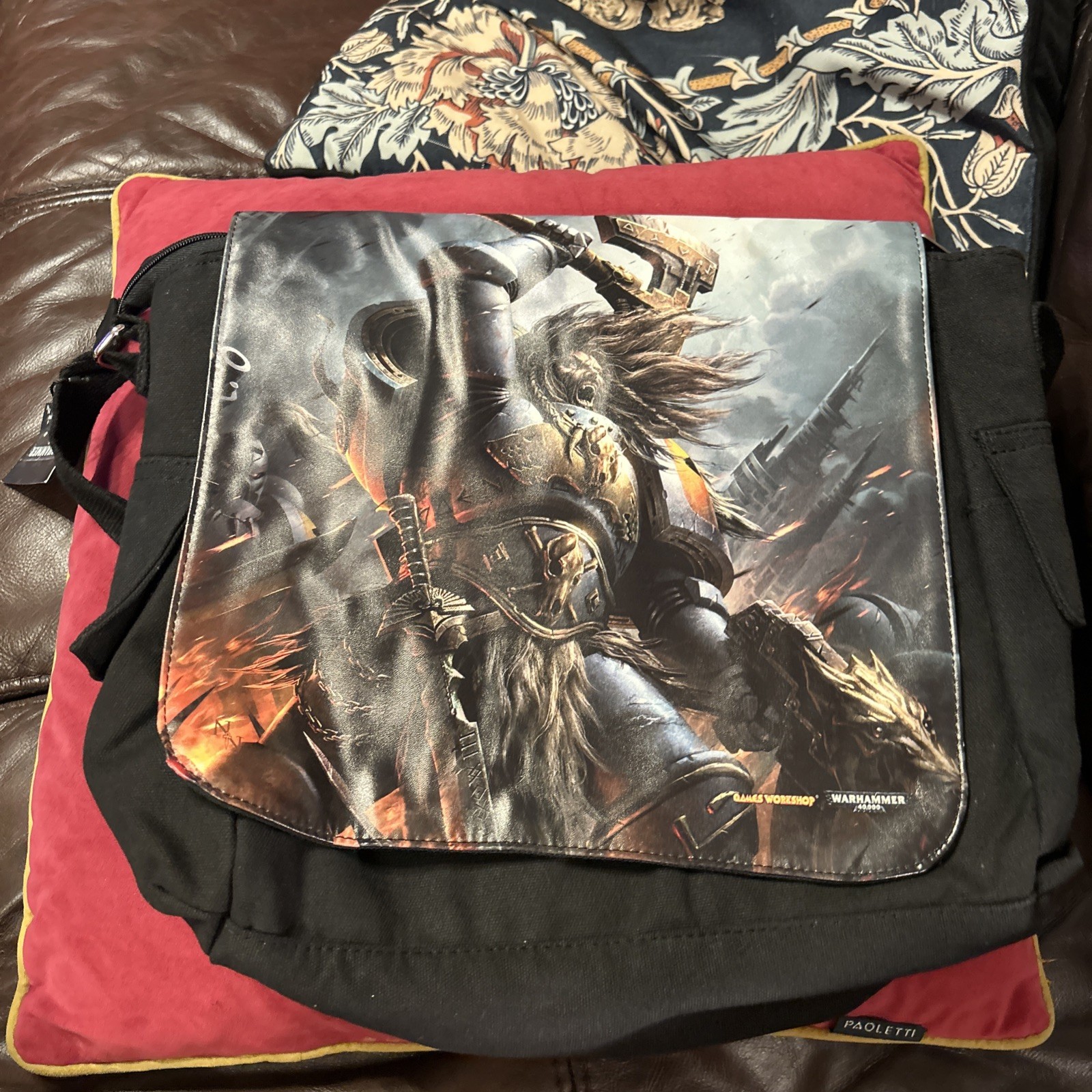 GW 40K - Warhammer 40k 40,000 Space Wolves Messenger Bag Nemesis Now Rare