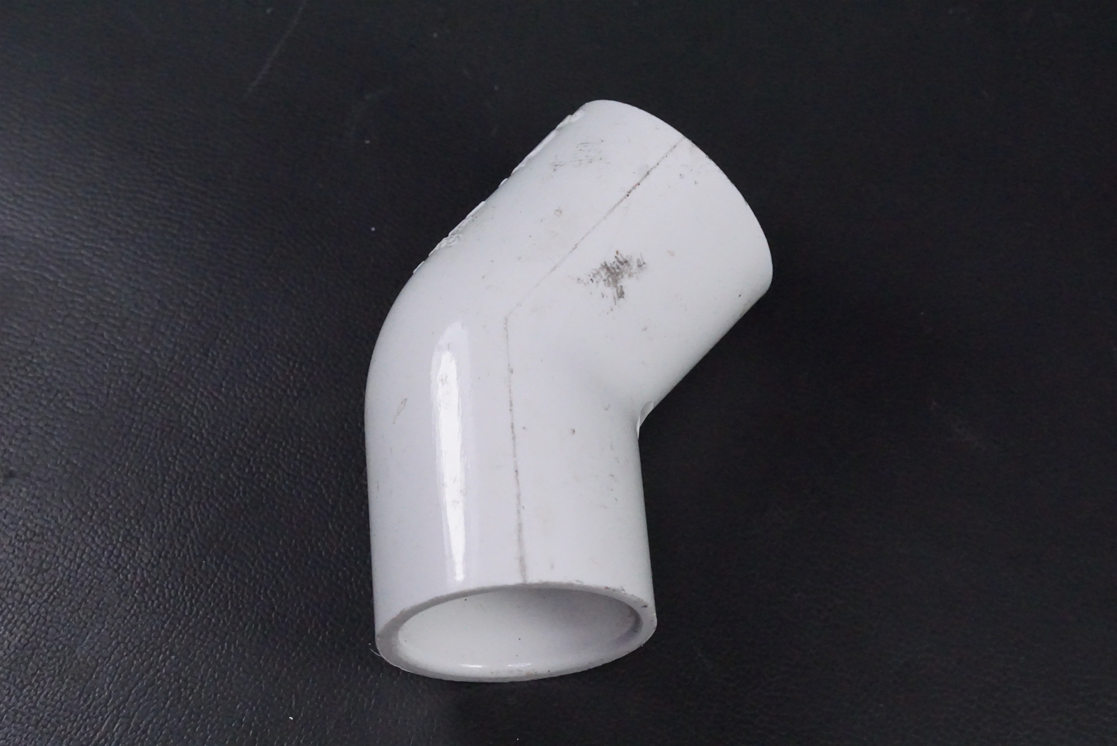 417-007 Spears PVC Fitting 45deg Elbow 3/4" Socket Schedule 40 Sch 40 White 45°