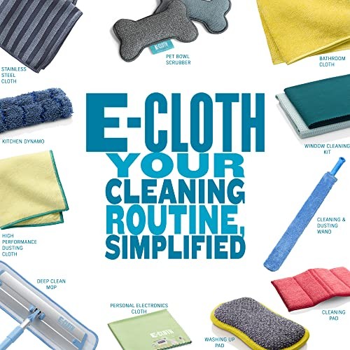 Glass & Polishing Cloth - Microfiber New Version Solid Alaskan Blue - 4 Pack