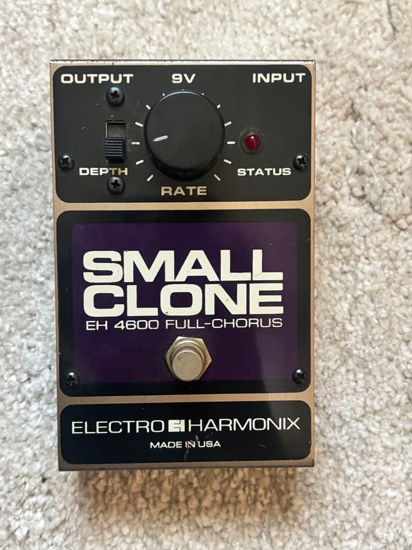 Electro-Harmonix Small Chorus Pedal Used Compact Effect with Minor Marks