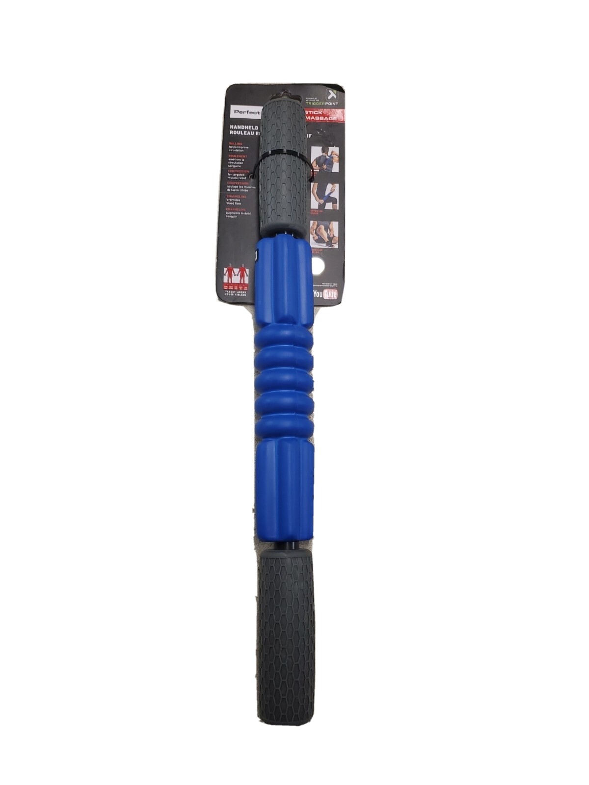 Perfect Massage Rotating Stick Roller/Trigger Point Performance Therapy 20"