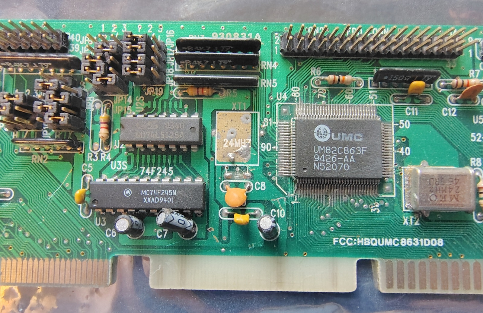 Pine Technology PT-626 VESA VLB IDE HDD IO Controller Card Board Serial 1994