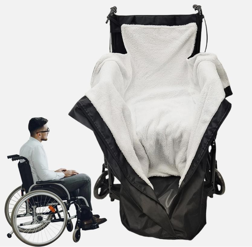 Wheelchair Blanket Windproof for Elderly Wrap Sturdy Holiday Portable Winter