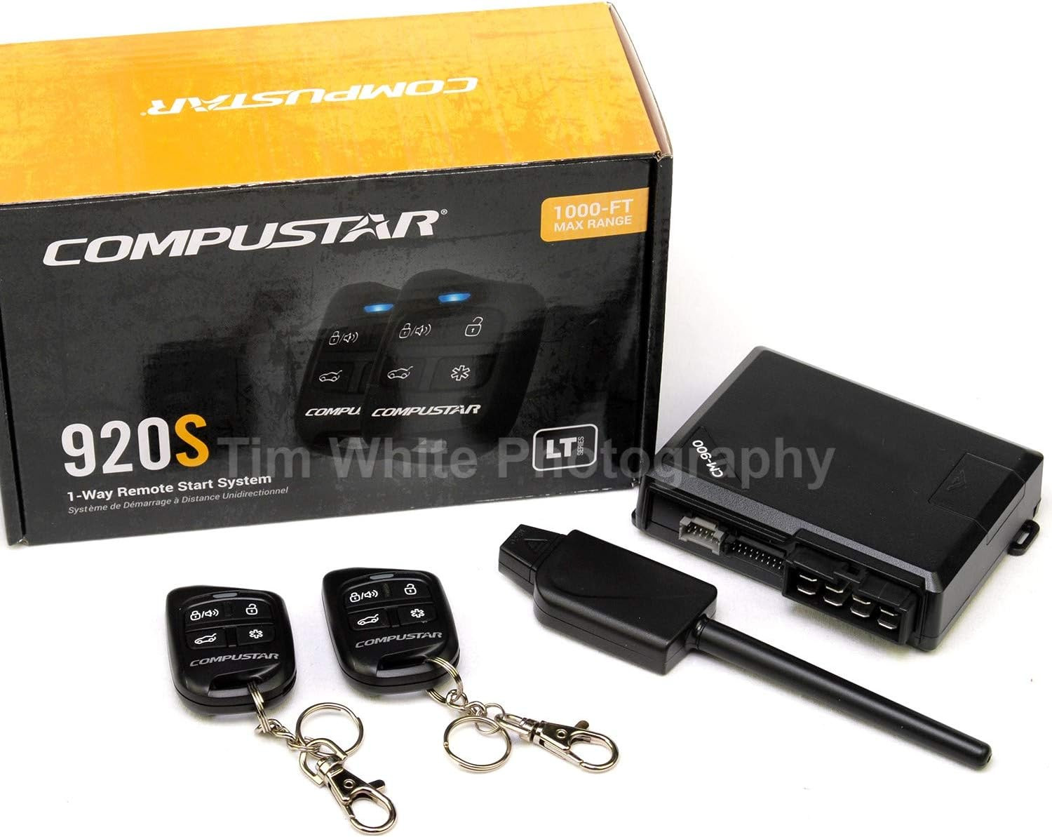 CS920-S 1-Way Remote Start & Keyless Entry System, 1500 Ft Range
