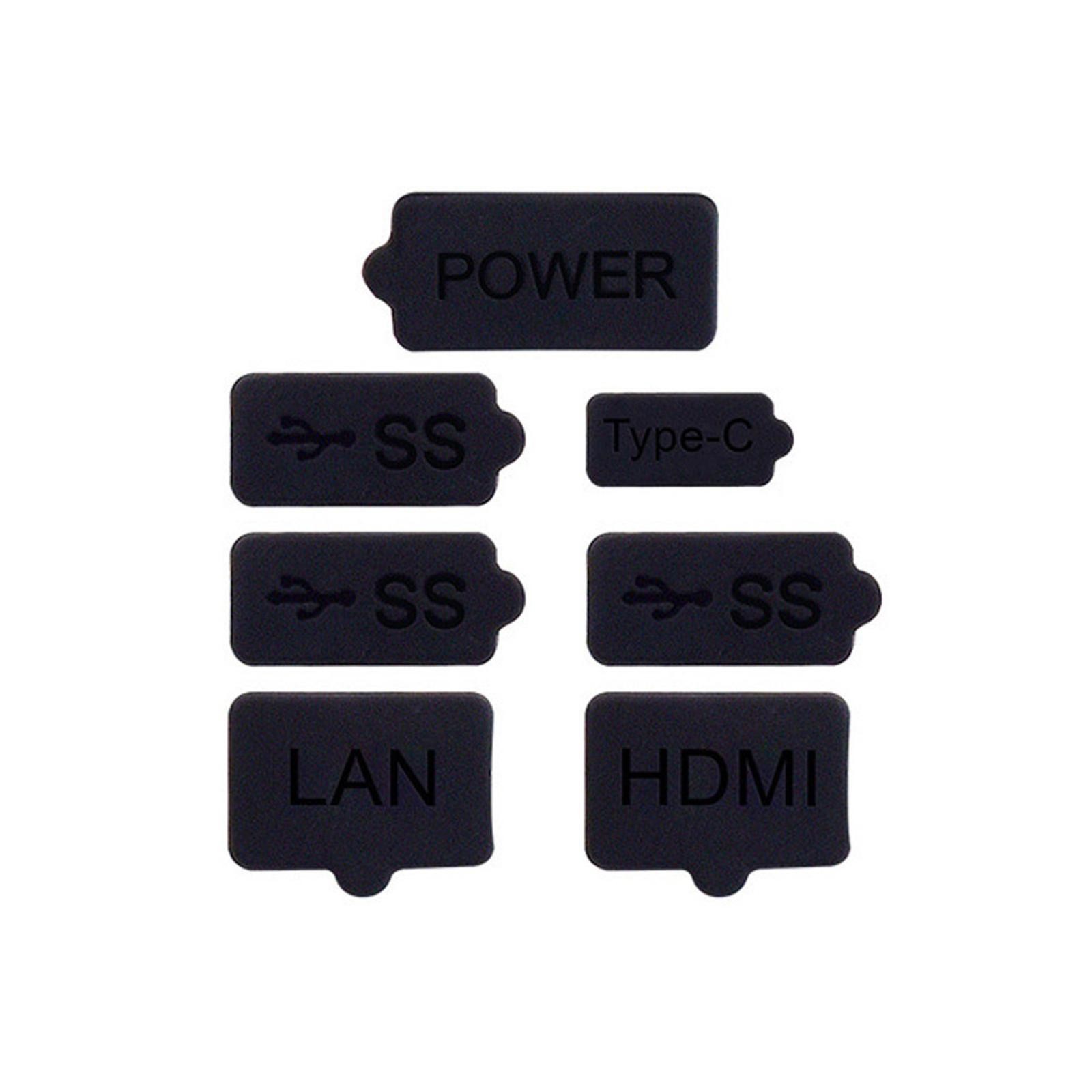 PC+Silicone Dust Cover Plug Protective Anti-Dust Cover Kit For PS5 Console