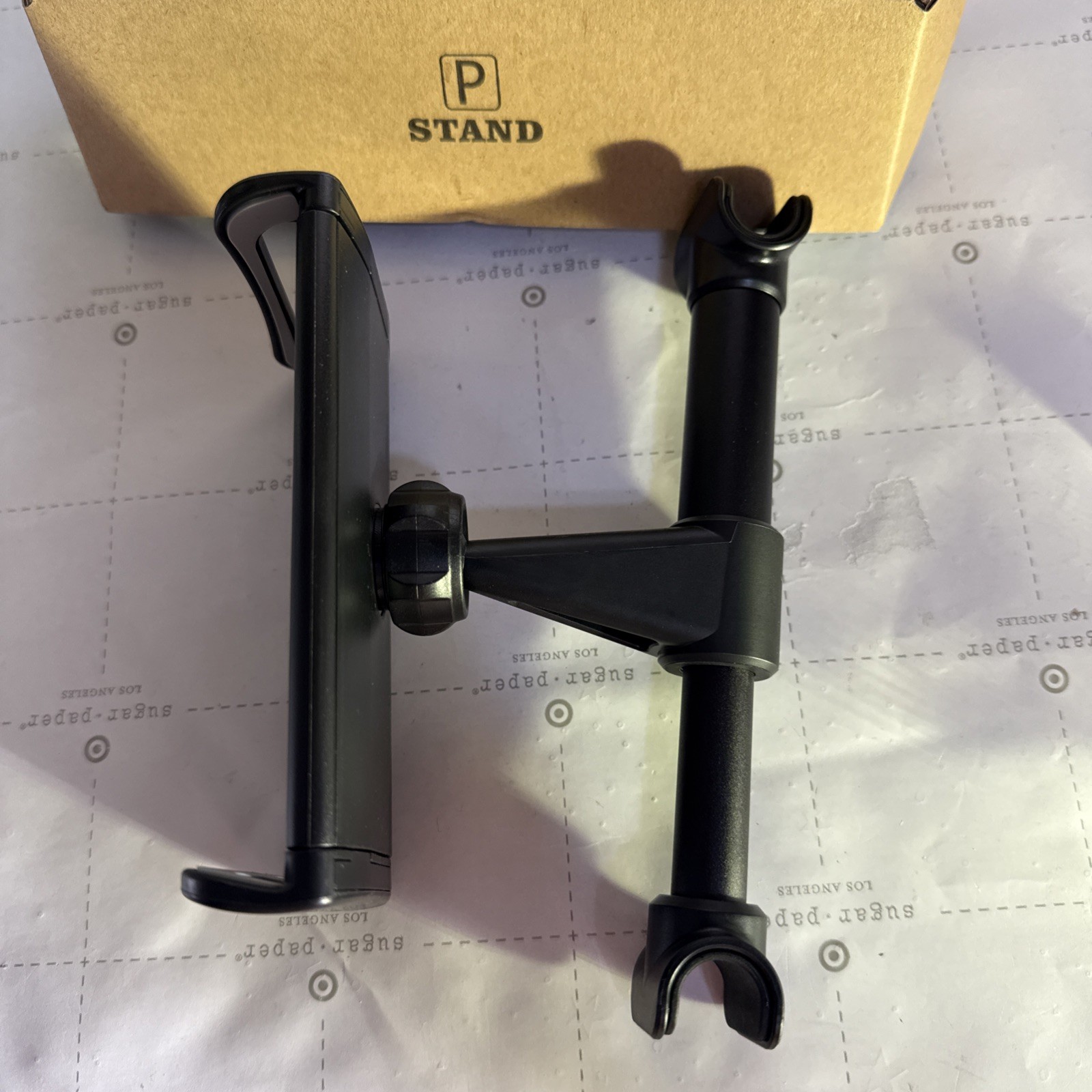 Car Headrest Mount, Lamicall Headrest Tablet Holder - Stand Cradle Compatible...