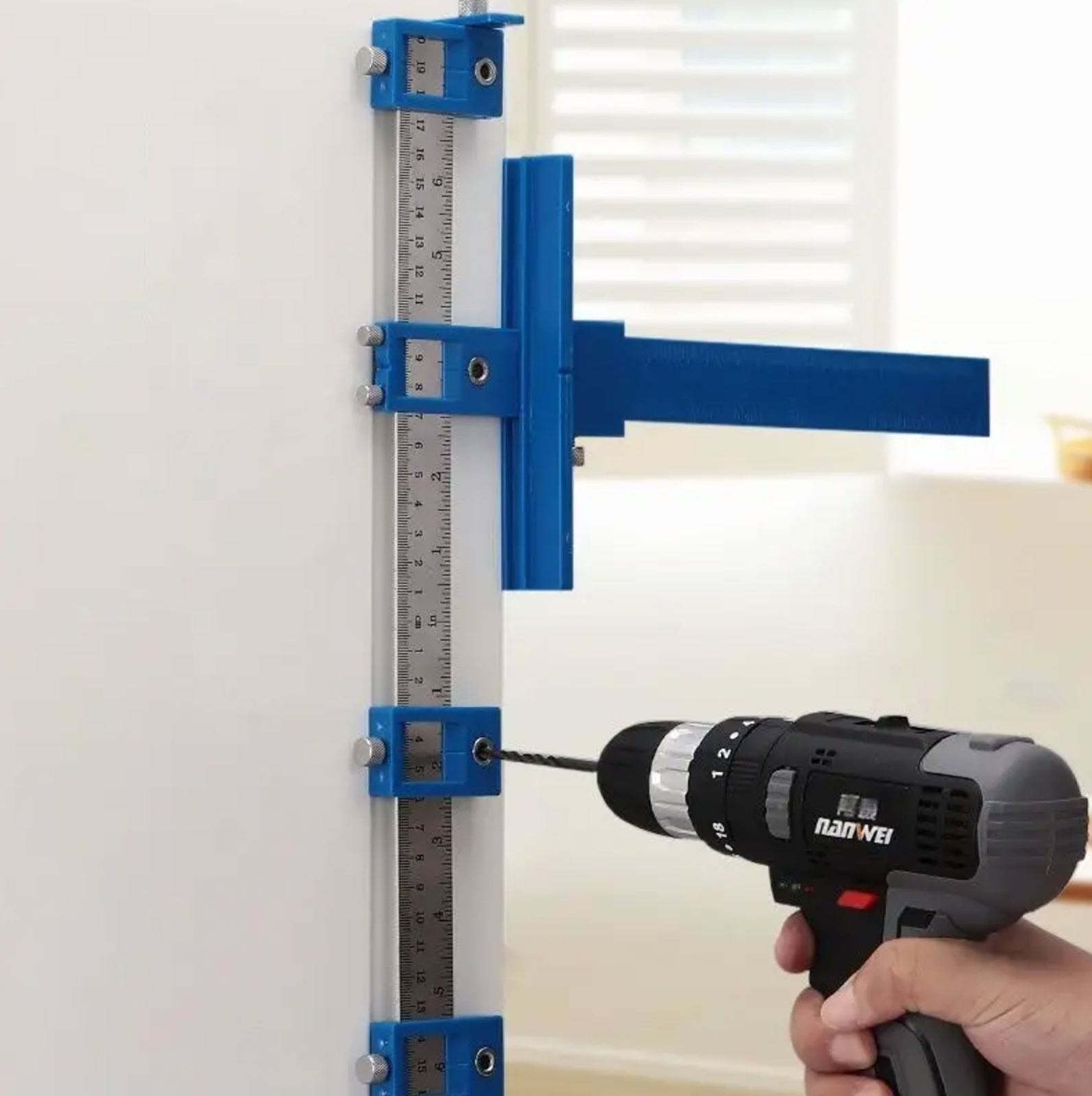 BCM ( HW04923 ) Punch Locator Drill Guide Kit, Installation Tool For Woodworking