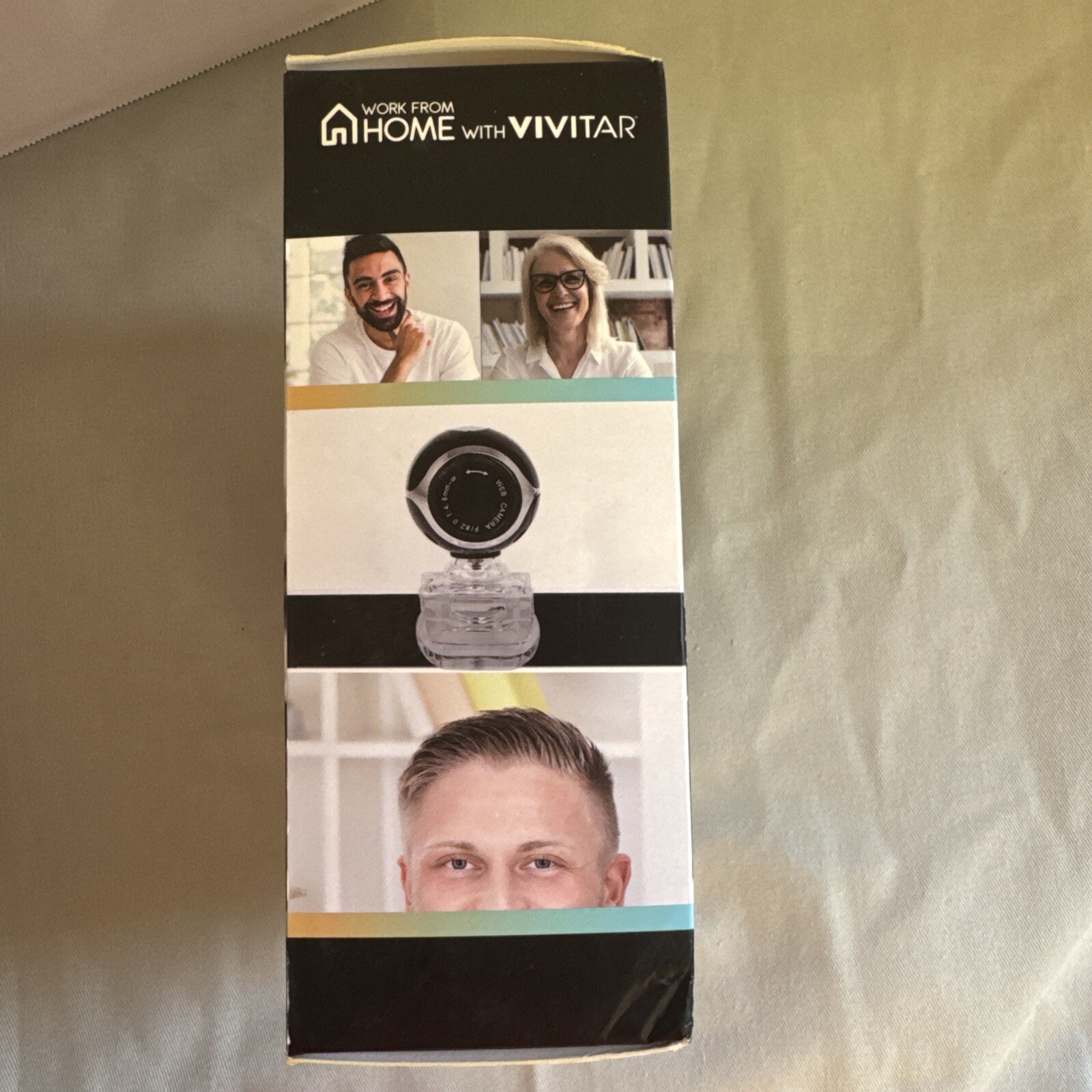 VIVITAR DIGITAL WEBCAM Clip On Camera 360 Rotating Base, Optimized Zoom