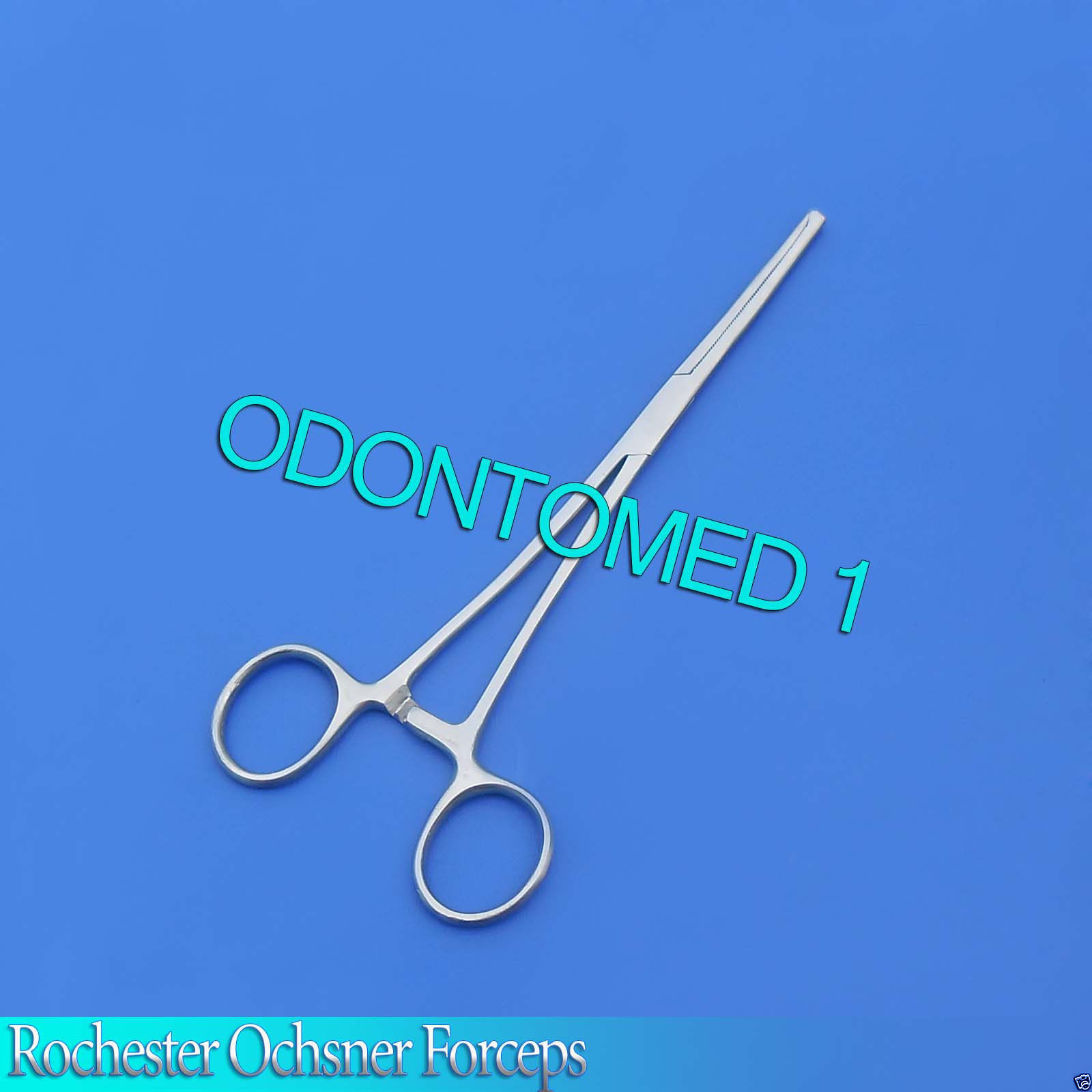 6 Rochester Ochsner Forceps 1x2 teeth straight 7.25" Surgical Instruments