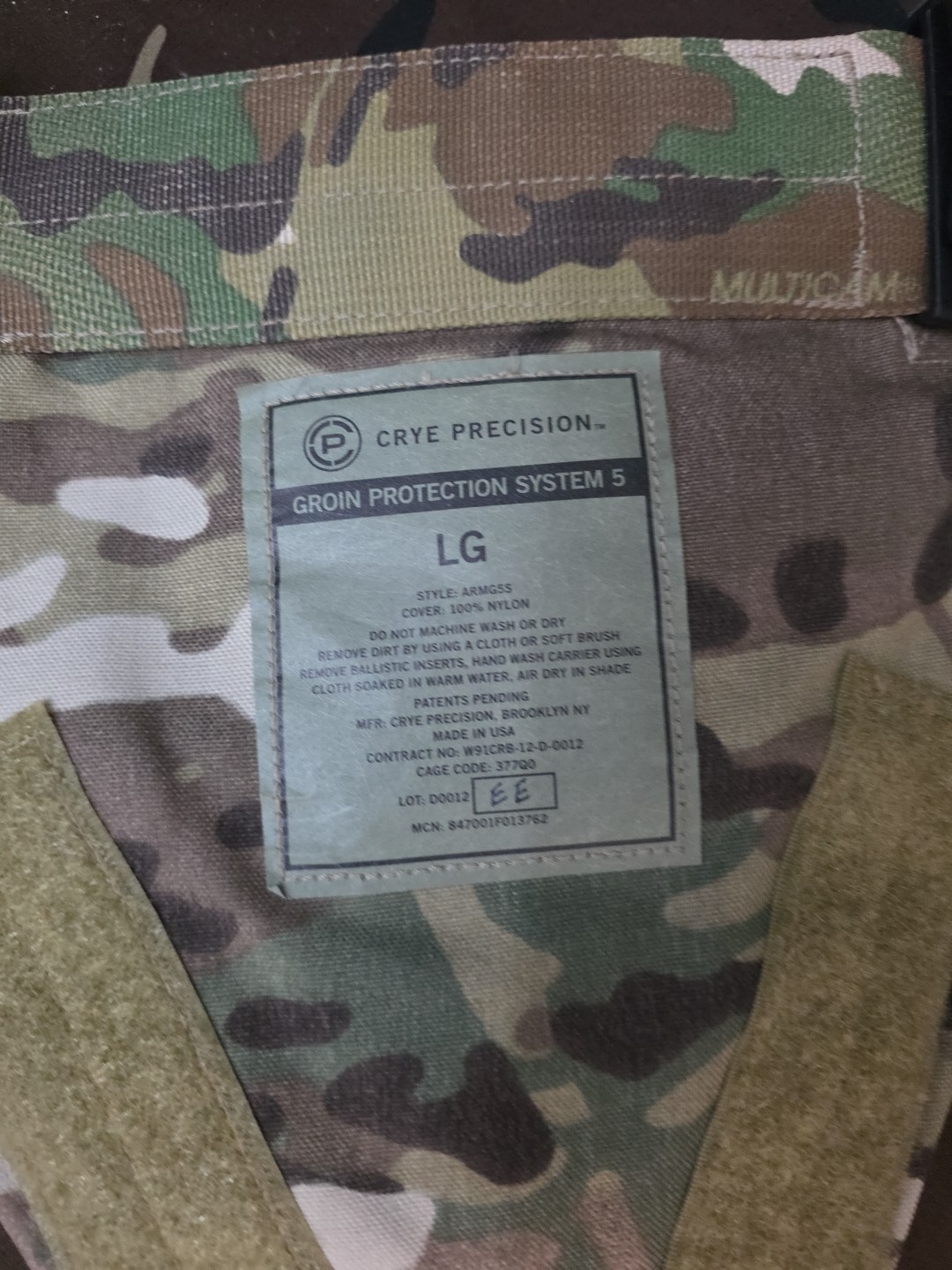 Crye Precision Protection System 5 SIZE LARGE