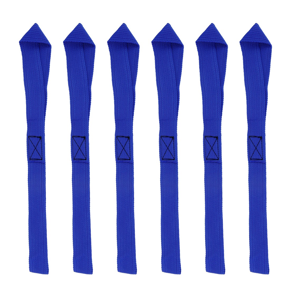 6Pcs 12.01" X 0.98" Cargo Belt Rim Motorcycle Strap