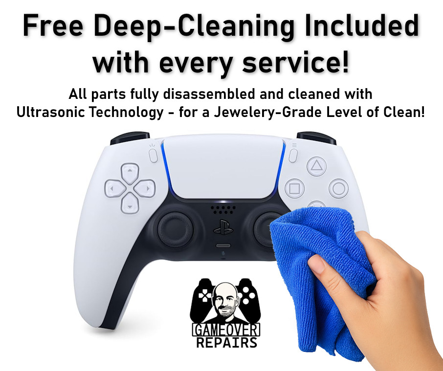 PS5 DualSense Controller Stick Drift Fix – Mail-In Service – TMR Upgrade